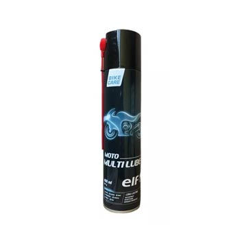 LUBRICANTE MULTIPROPOSITO PARA MOTO ELF MULTI LUB+ SPRAY (400 ml)